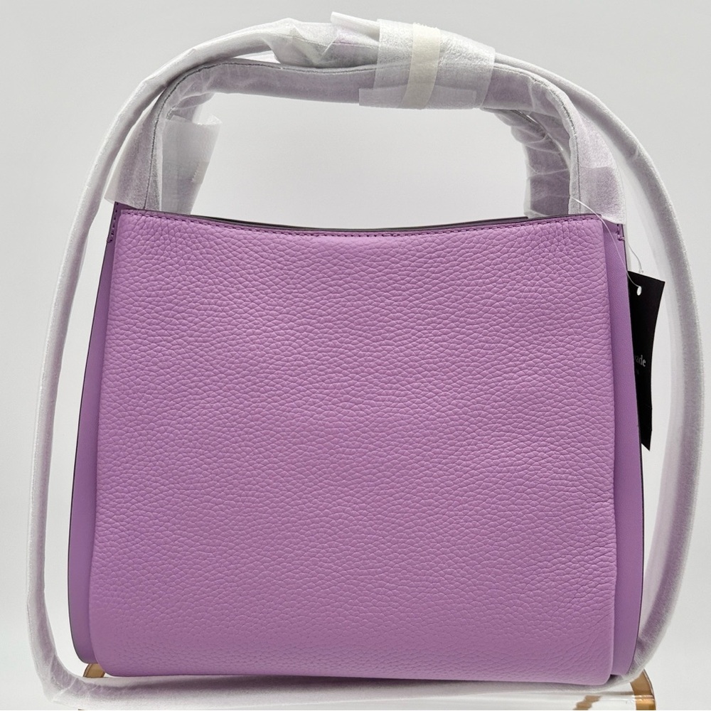 Kate Spade Knott Convertible Carryall Wisteria Purple - Picture 2 of 14